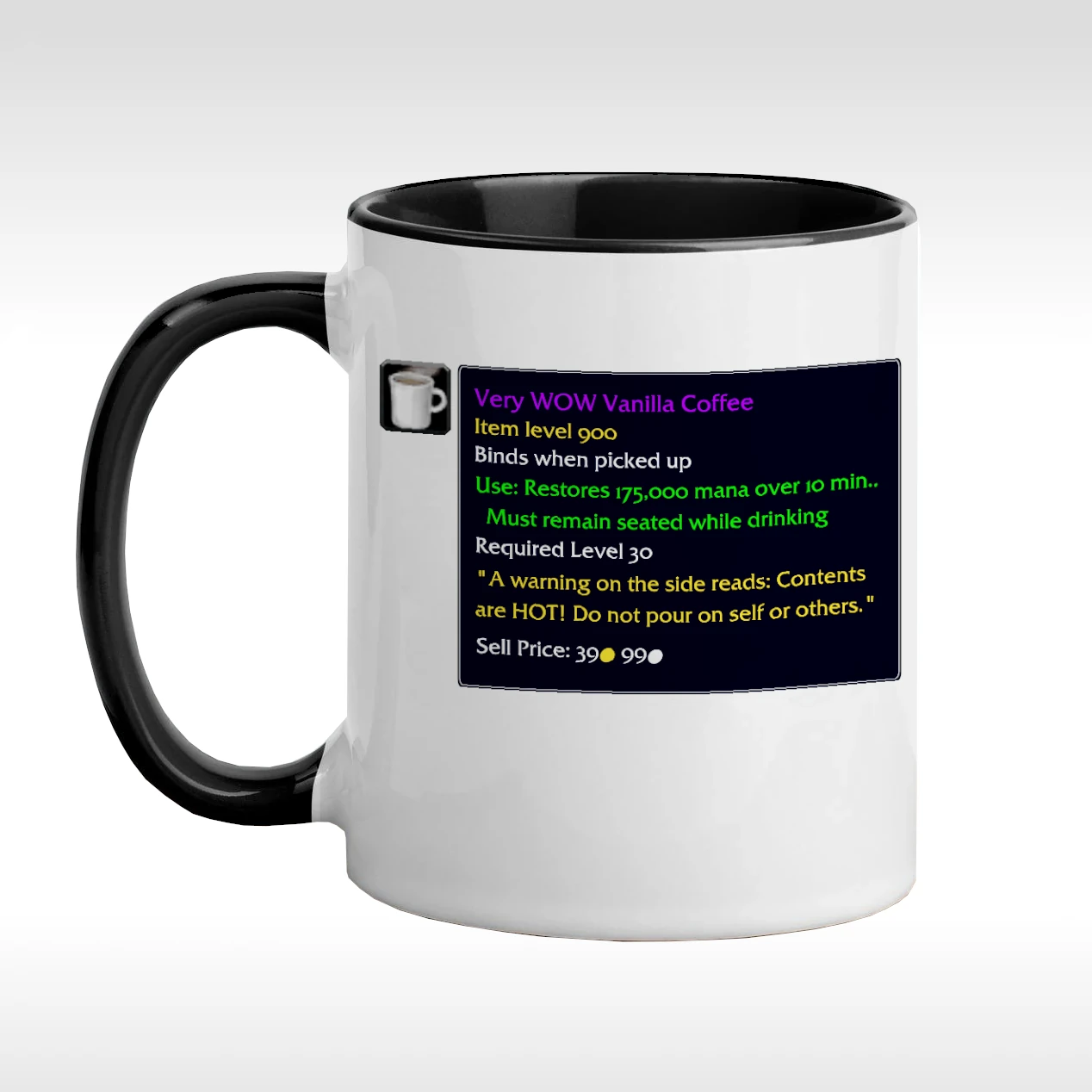 Warcraft coffee kubek wow world.