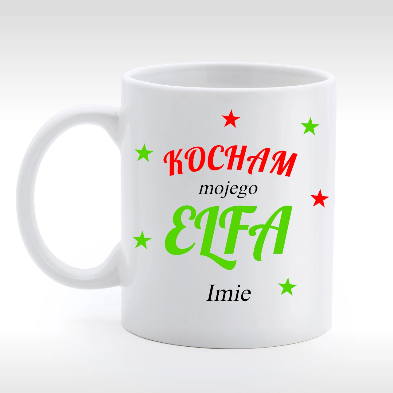 Kubek kocham mojego elfa.