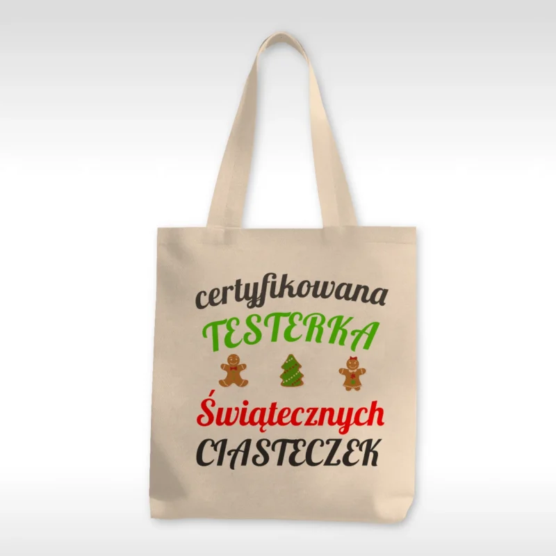 Torba zakupowa Testerka Ciasteczek